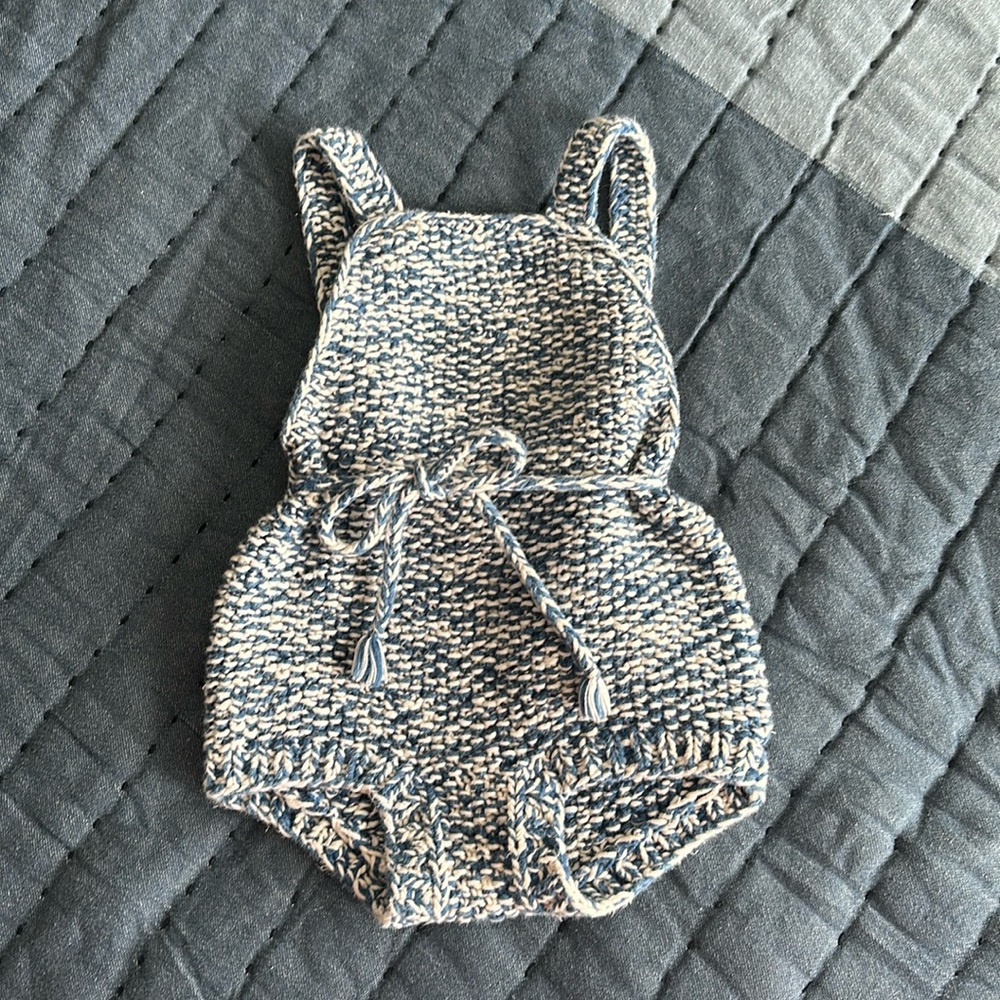Adorable misha * puff cotton sunsuit